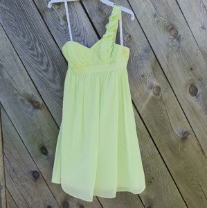 David's bridal, Bridesmaid's dress, lime green sz0